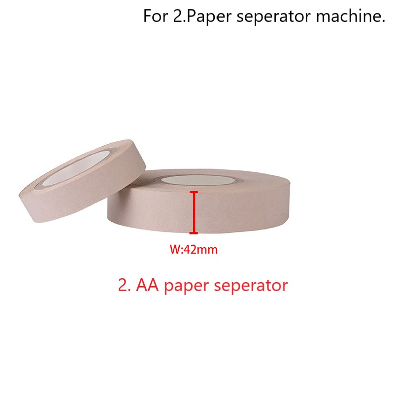 Paper Separator used in AA / R6 zinc carbon battery production